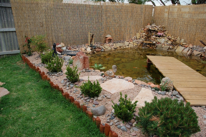 Finished pond on the left.JPG